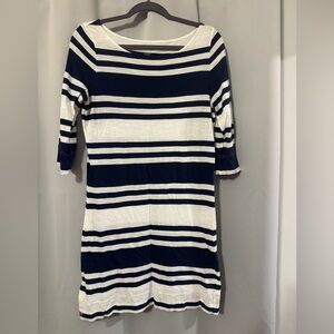 Lilly Pulitzer Navy & White Striped Cassie Dress